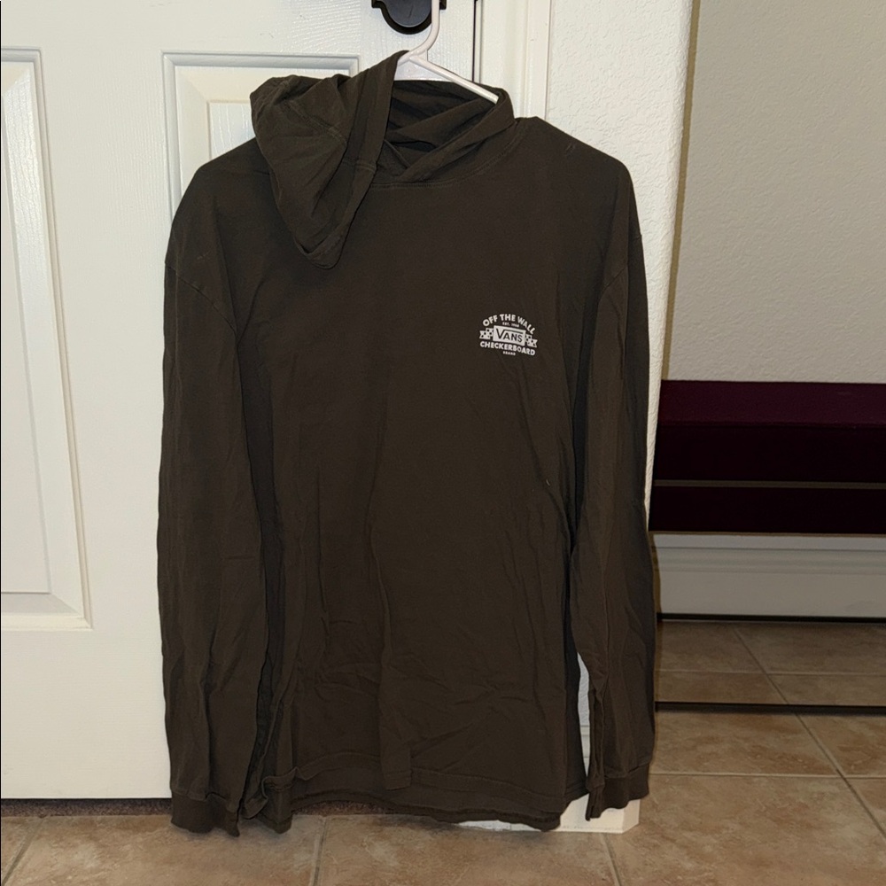 Vans Grey Long Sleeve Hoodie